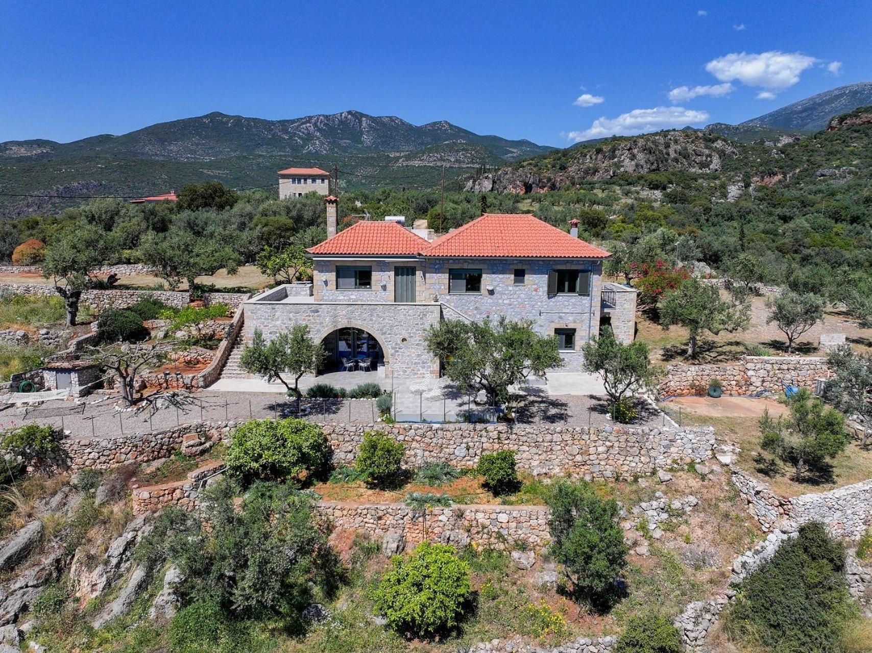 Athina'S Stone House In Kardamyli Exterior foto